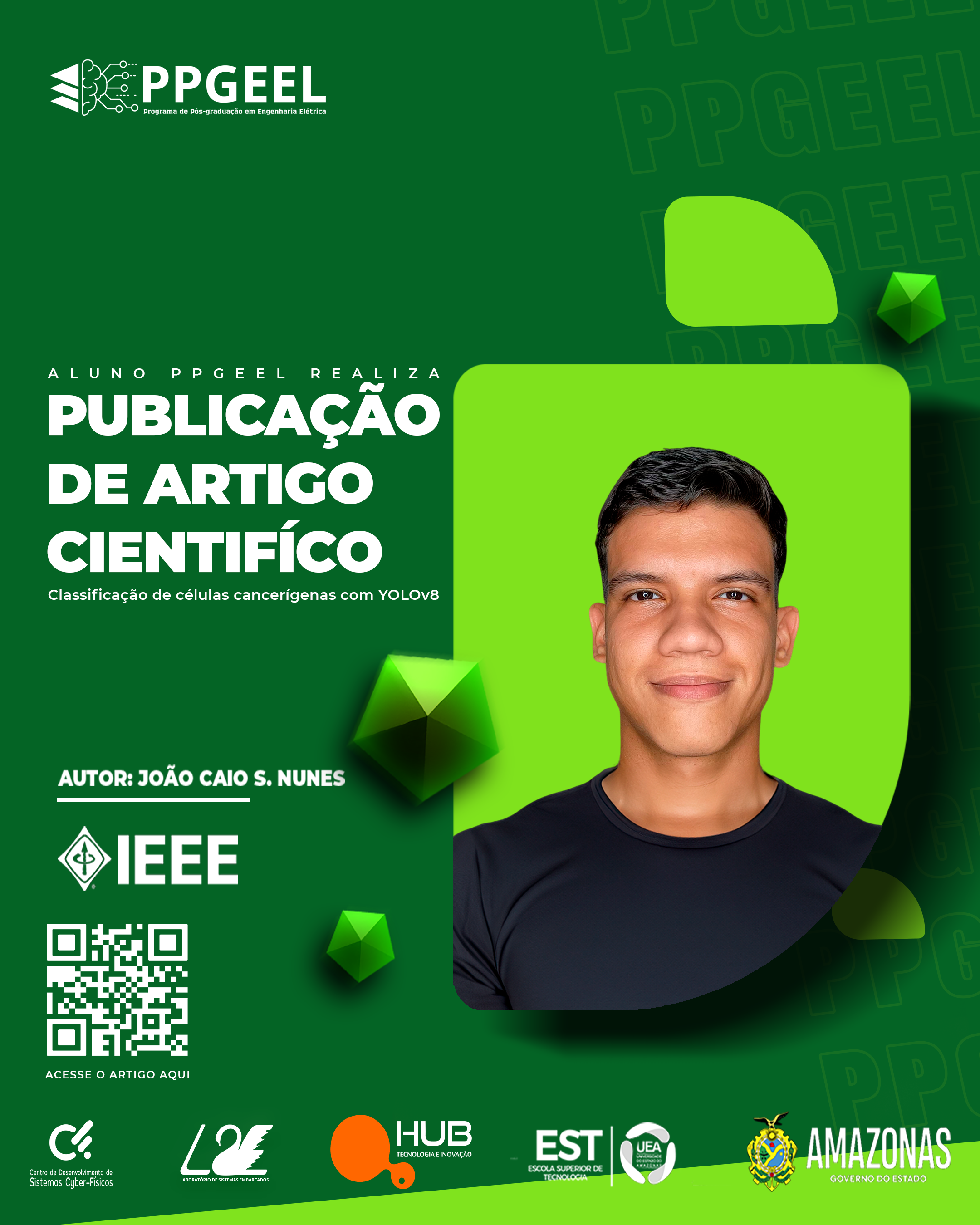 PPGEEL publica artigo sobre detecção de células com IA
