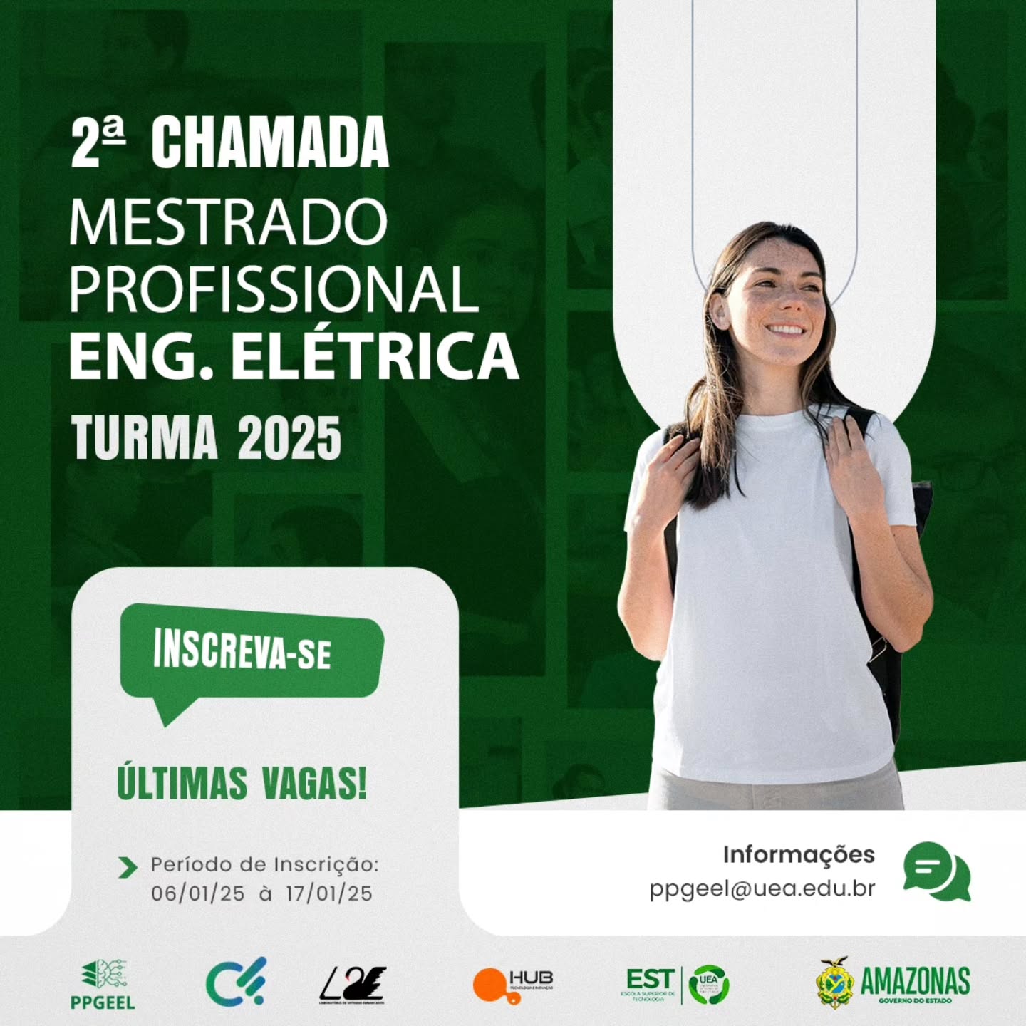 Segunda Chamada do Mestrado - Turma 2025